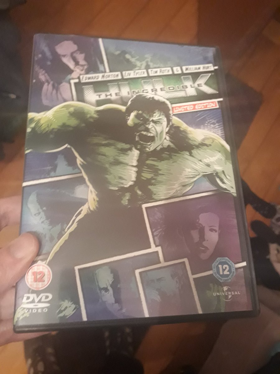 Tonight for the MCU rewatch it's the turn of The Incredible Hulk, also from 2008  #EndGame