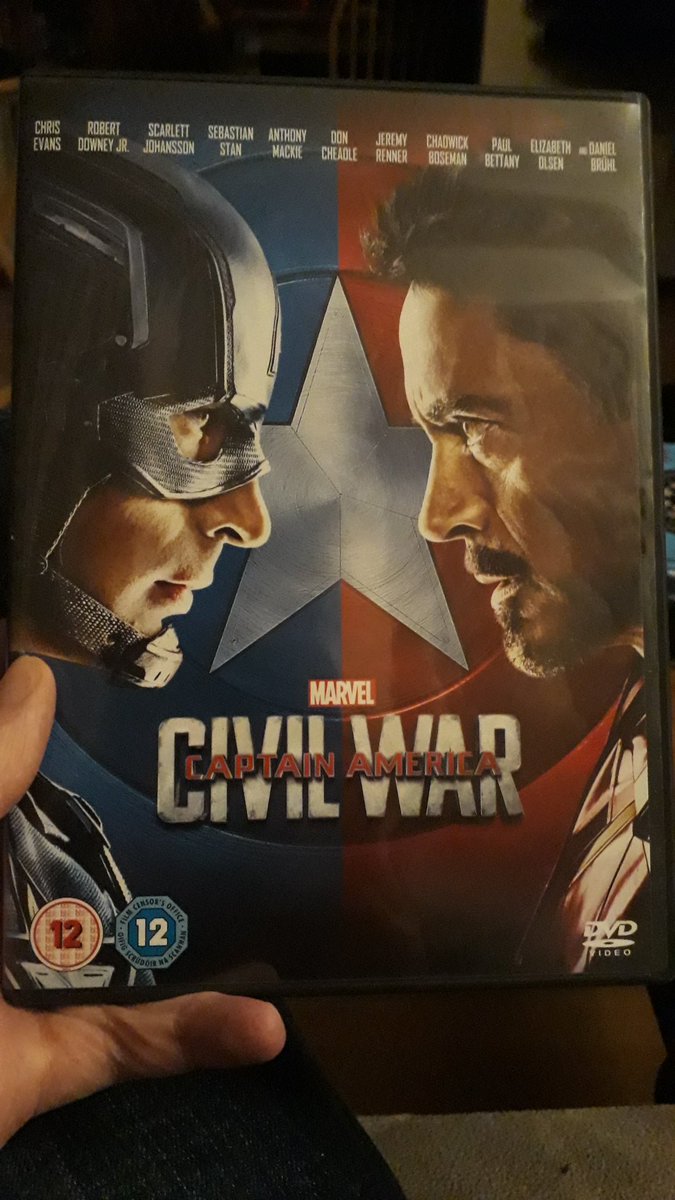 It's Steve vs Tony as the MCU rewatch reaches phase three in 2016's Captain America Civil War #EndGame