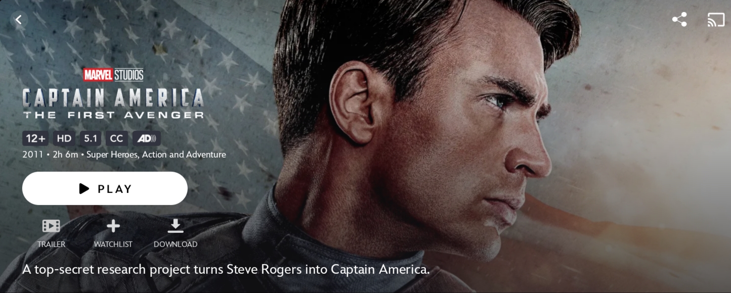 Captain America - The First Avenger