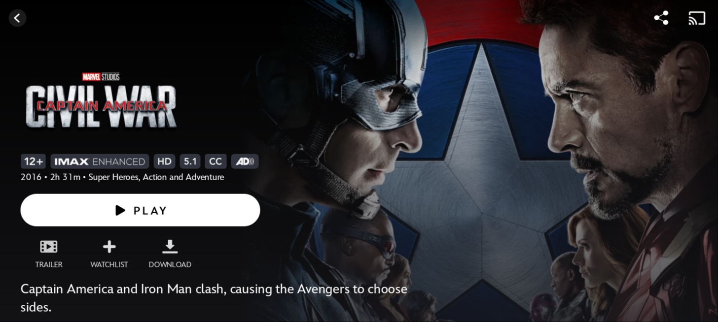 Captain America - Civil War