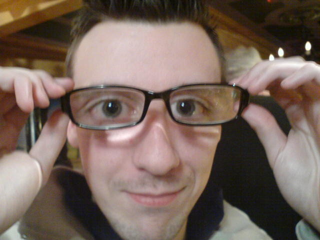 Me with Adams glasses