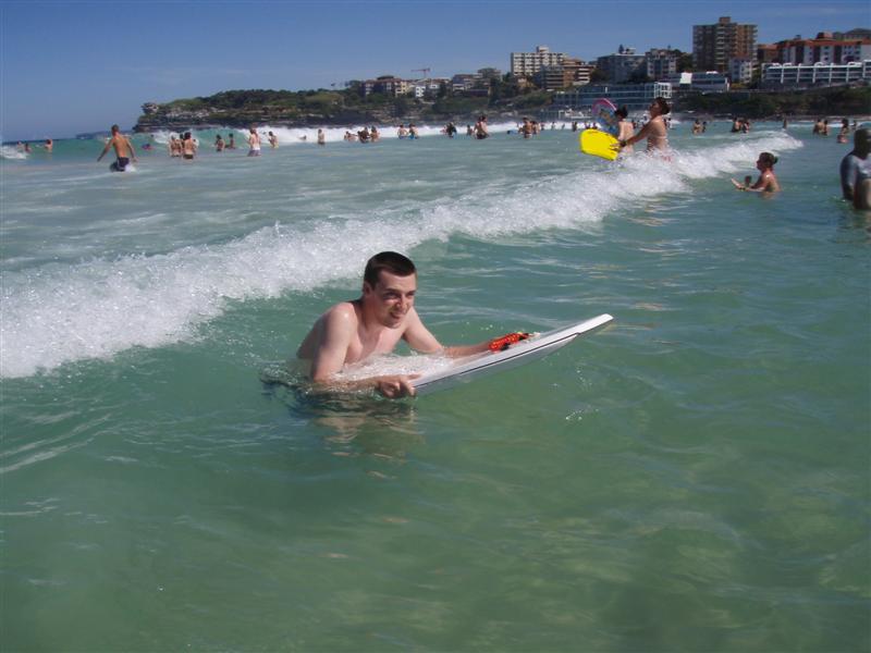 Body boarding