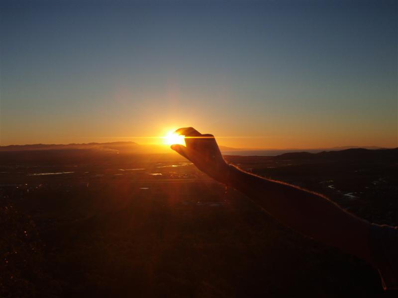 Catching the sun in Townsville