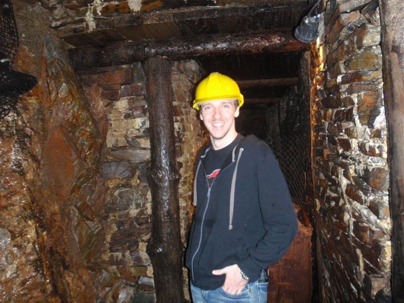 Me in the mine