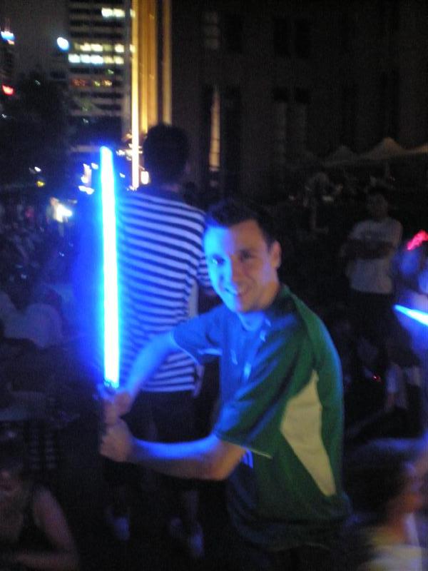 Me and my Lightsaber