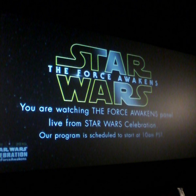 Excited! #StarWarsCelebration